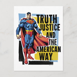Truth, Justice Postcard