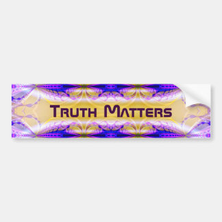 Truth Matters 3 Bumper Sticker