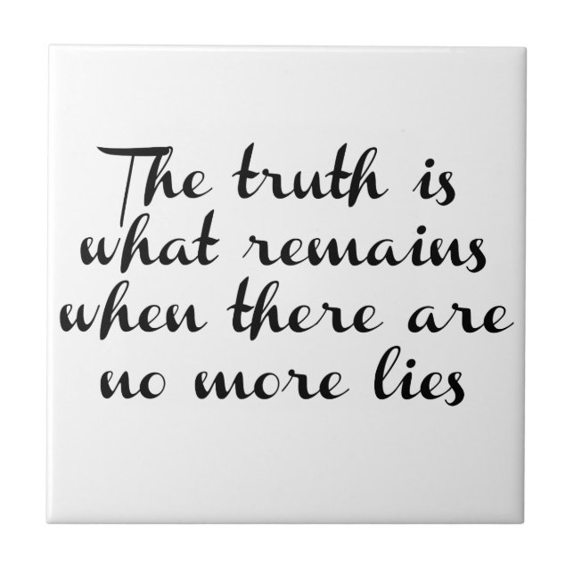 Truth Remains Tile (Front)