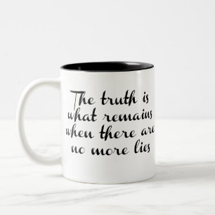 Truth Remains Two-Tone Coffee Mug