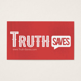 Truth Saves Cards