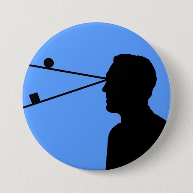 Truth Test 3 Inch Round Button (Front)