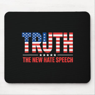 Truth The New Hate Speech Litical Correctness Usa Mouse Pad