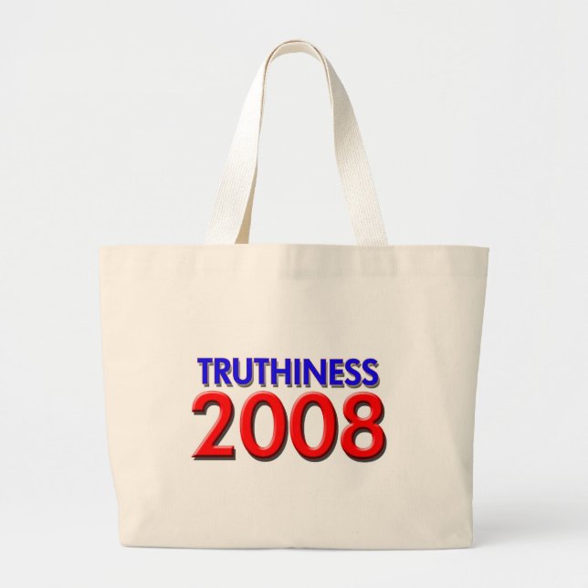 TRUTHINESS 2008 LARGE TOTE BAG (Front)