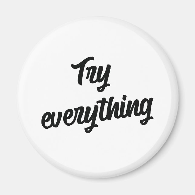Try everything magnet (Front)