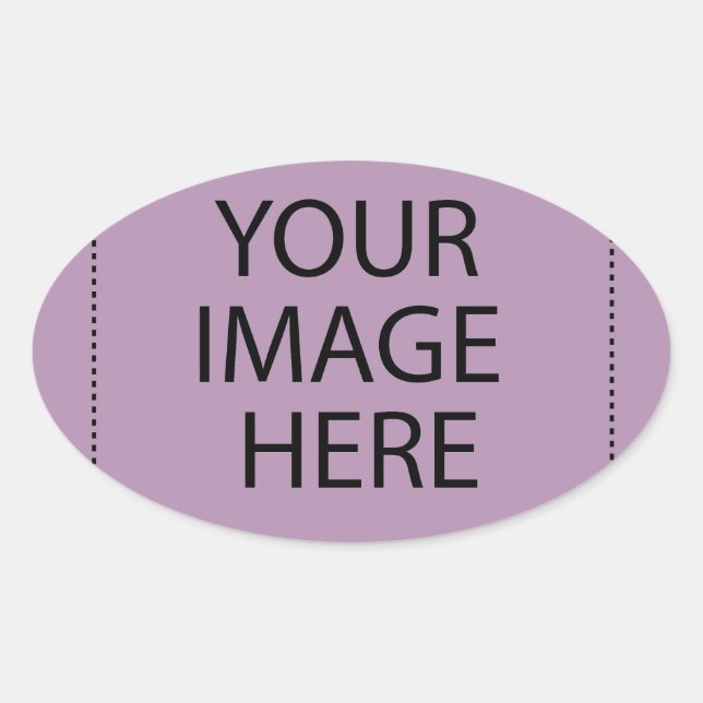 (Try Me) Oval Sticker (Front)