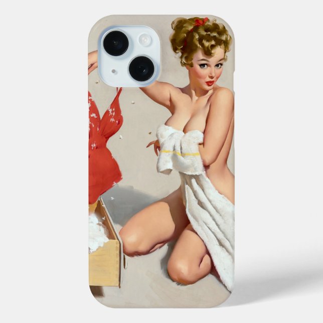 Try on pin up Case-Mate iPhone case (Back)