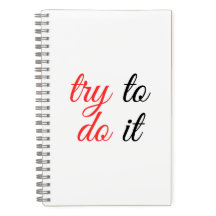 try to do it