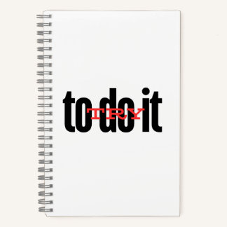 try to do it notebook