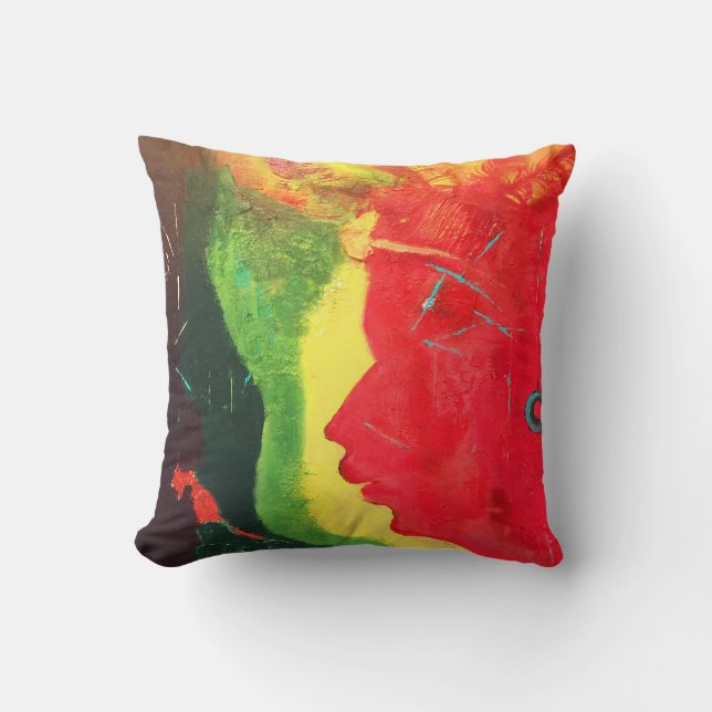 TRYBE THROW PILLOW (Front)