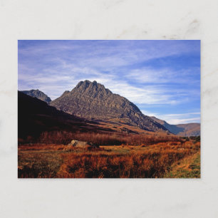 Tryfan Snowdonia North Wales Postcard