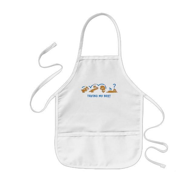 Trying My Best Kids Apron (Front)