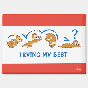 Trying My Best Magnet