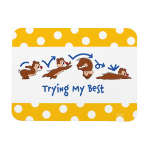 Trying My Best Magnet