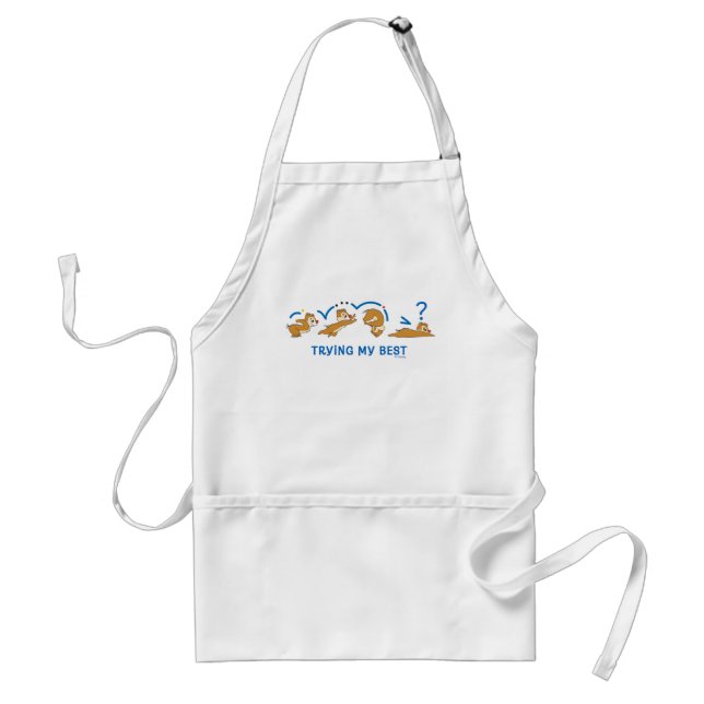 Trying My Best Standard Apron (Front)