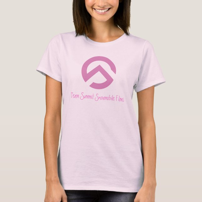 TS Symbol Pink T-Shirt (Front)
