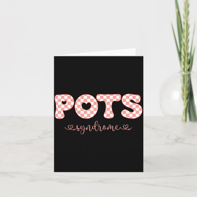 Ts Syndrome Valentine Day Funny Chronic Illness Aw Card (Front)