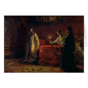 Tsar Boris Godunov and Tsarina Martha, 1874