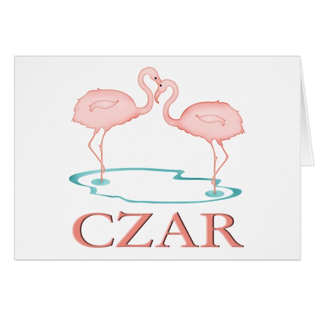 Tsar de Flamant rose (Devant horizontal)