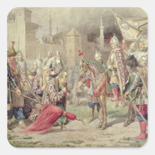 Tsar Ivan IV Vasilyevich the Terrible Square Sticker