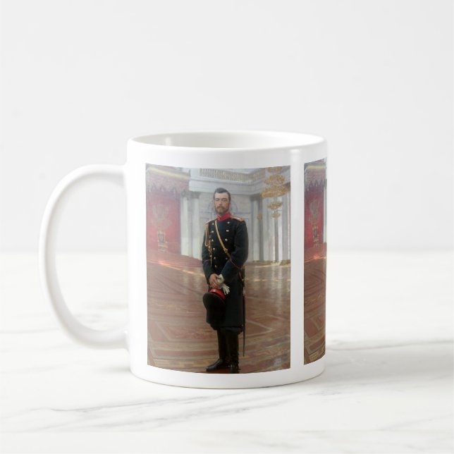 Tsar Nicholas II (1896) Coffee Mug (Left)