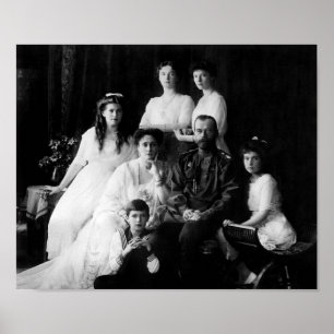 Tsar Nicholas II and his Family - 1913 Poster