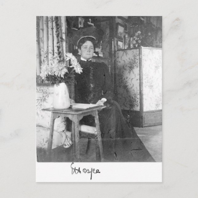 Tsarina Alexandra of Russia, Romanov - autograph Postcard (Front)