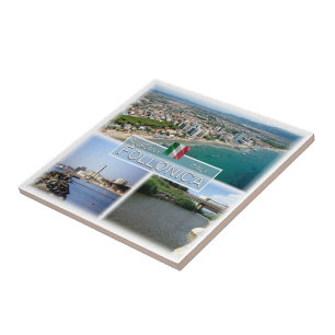 TSC007 FOLLONICA  Mosaic -Tuscany, Italy, Tile