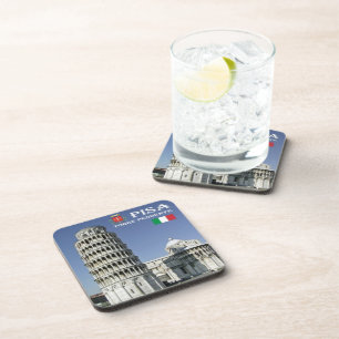 TSC096 LEANING TOWER of PISA, Tuscany, Coaster