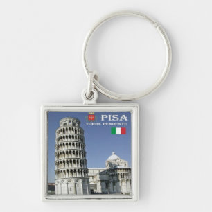 TSC096 LEANING TOWER of PISA, Tuscany, Keychain
