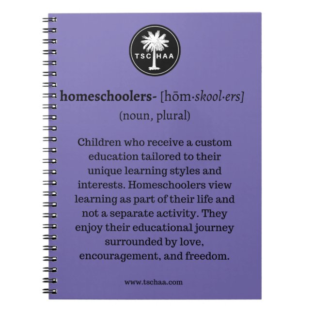 TSCHAA Spiral Notebook (Front)