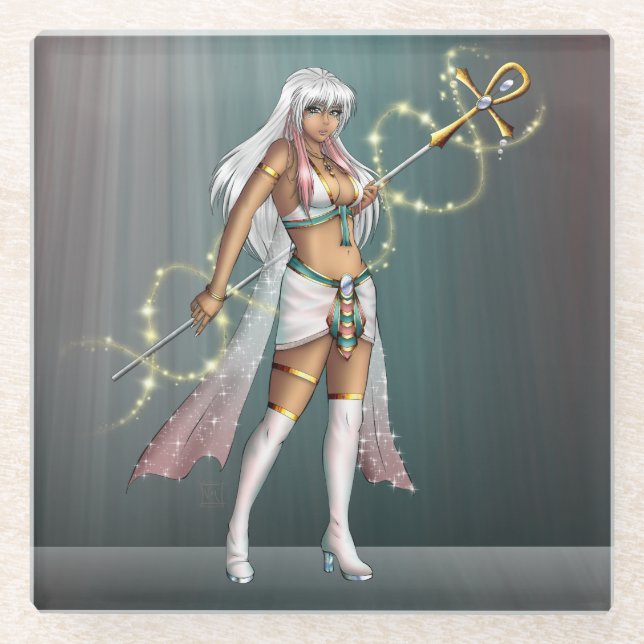 TSDS: Isis, Goddess of Holy Glass Coaster (Front)