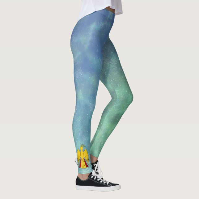 TSDS: Justin and Miral Element Background  Leggings (Right)