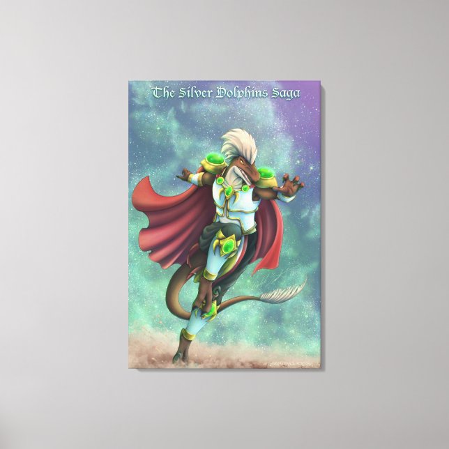 TSDS: Justin Arisdale Cover Art Solo Earth Canvas Print (Front)