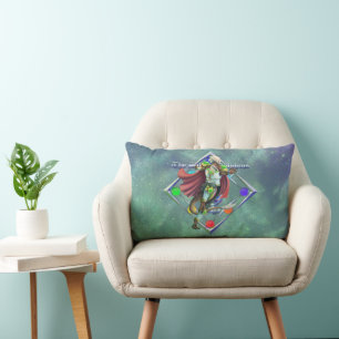 TSDS: Justin Arisdale Cover Art Solo Earth     Lumbar Pillow