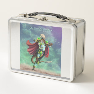 TSDS: Justin Arisdale Cover Art Solo Earth    Metal Lunch Box