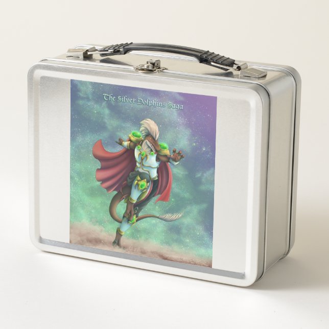 TSDS: Justin Arisdale Cover Art Solo Earth    Metal Lunch Box (Front)