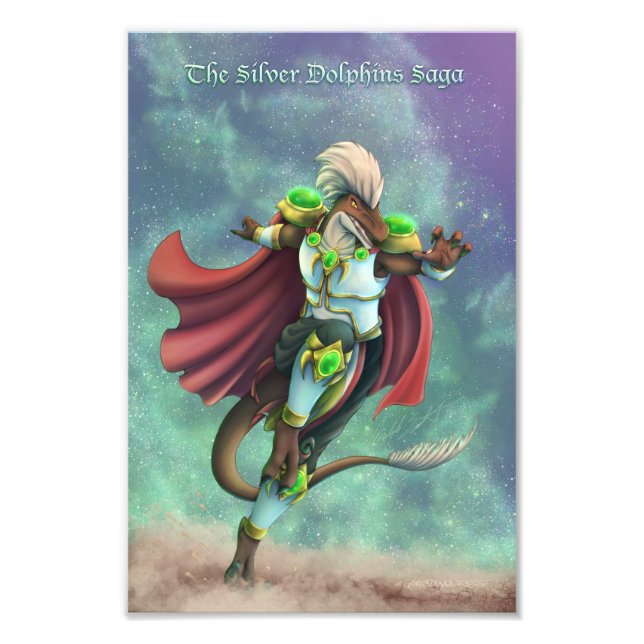 TSDS: Justin Arisdale Cover Art Solo Earth   Photo Print (Front)