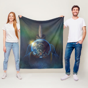 TSDS King of Earth    Fleece Blanket