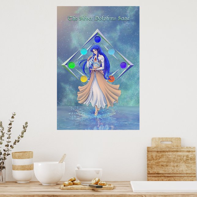 TSDS: Miral Akemi Cover Art Solo Water  Poster (Kitchen)