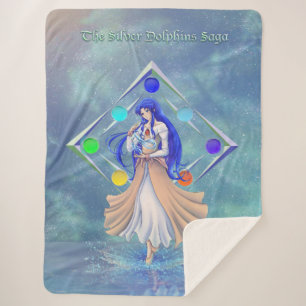 TSDS: Miral Akemi Cover Art Solo Water   Sherpa Blanket