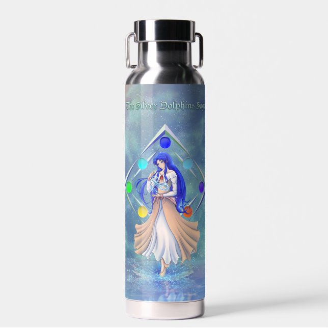 TSDS: Miral Akemi Cover Art Solo Water    Water Bottle (Front)