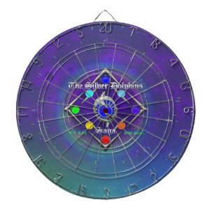 TSDS: Of life and Love Logo Blue and Green Dartboard