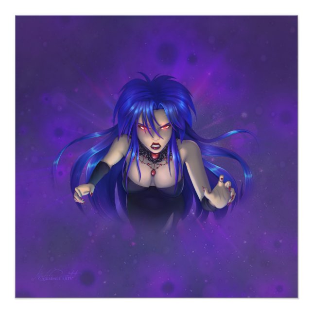 TSDS: Queen Irana Delphi Book Cover Art Photo Print (Front)