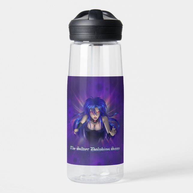 TSDS: Queen Irana Delphi Book Cover Art Water Bottle (Front)