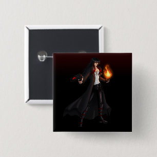 TSDS: Seth, God of Chaos 2 Inch Square Button