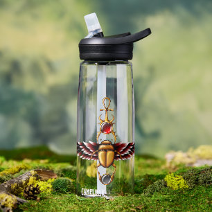 TSDS: Seth's Scarab Coat Graphic  Water Bottle