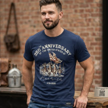 TShirt 250e anniversaire de la Révolution américai