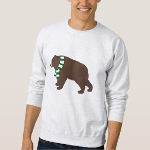 Tshirt à manches longues pour ours grizzli d'hiver