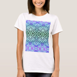 Tshirt - Abstrait aux couleurs froides